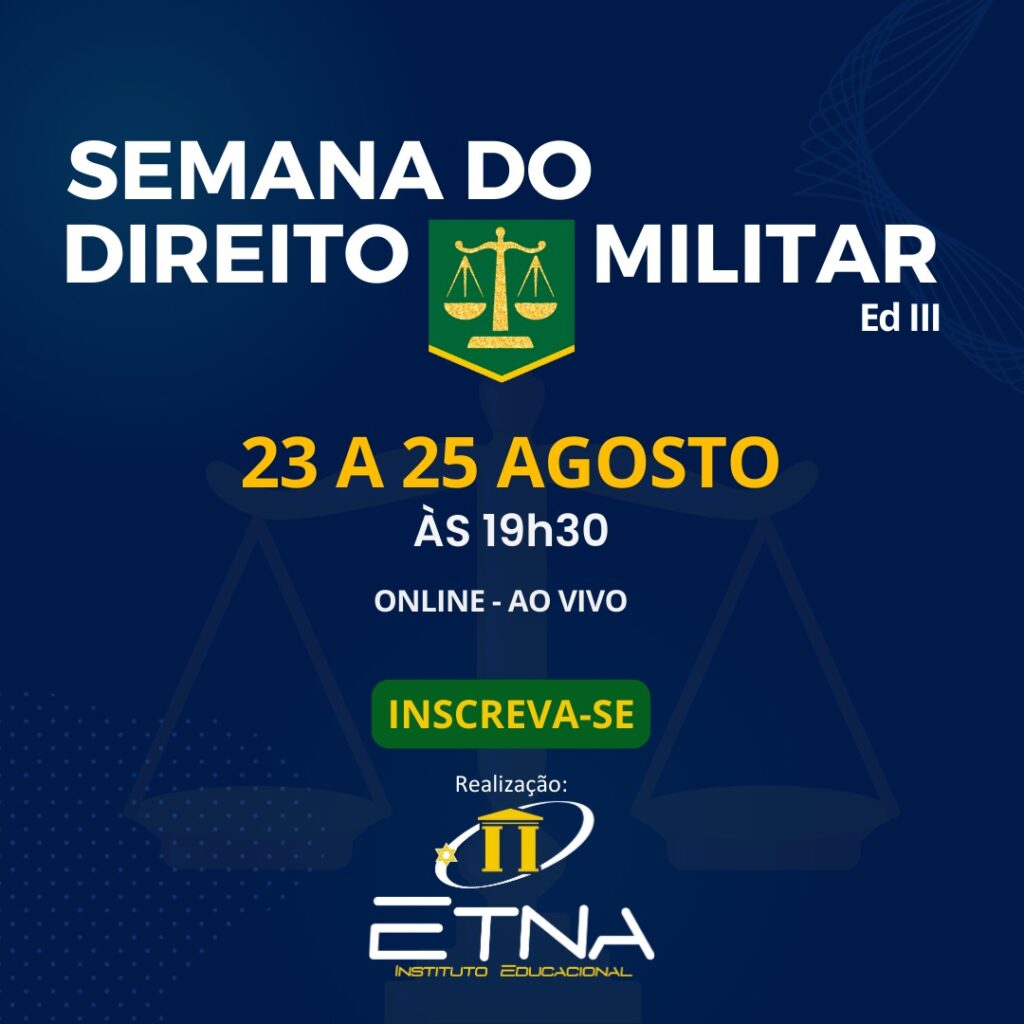 Direito Militar - ETNA Instituto Educacional - A força que você precisa!